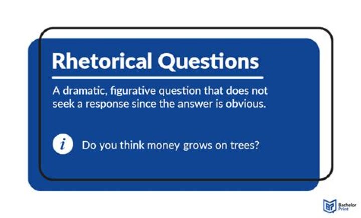 Are rhetorical questions a literary device?